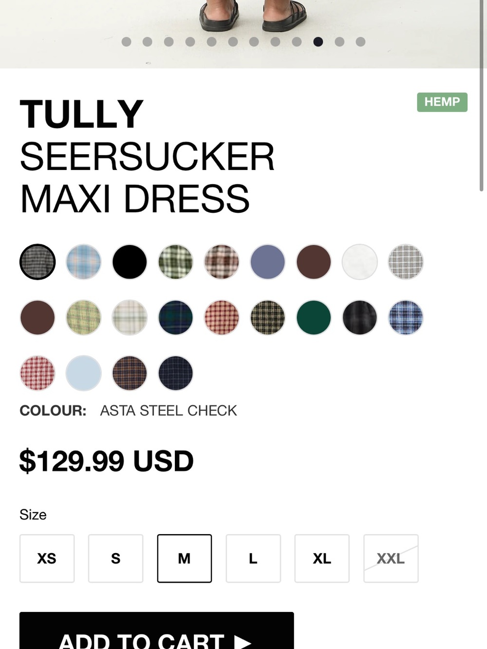 Afends Tully Seersucker Maxi Dress - Picture 7 of 8